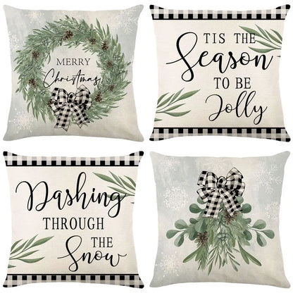 Holiday Hugs: Christmas Home Pillowcases