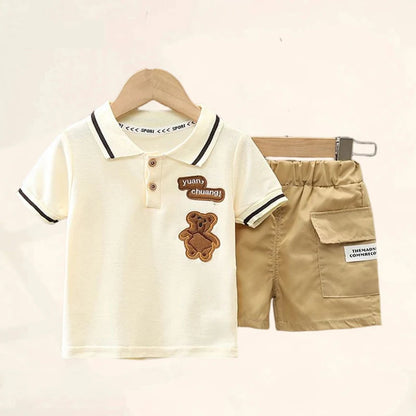 Baby Boy Clothes Set T-shirt + Shorts Summer Clothing 2-6 years