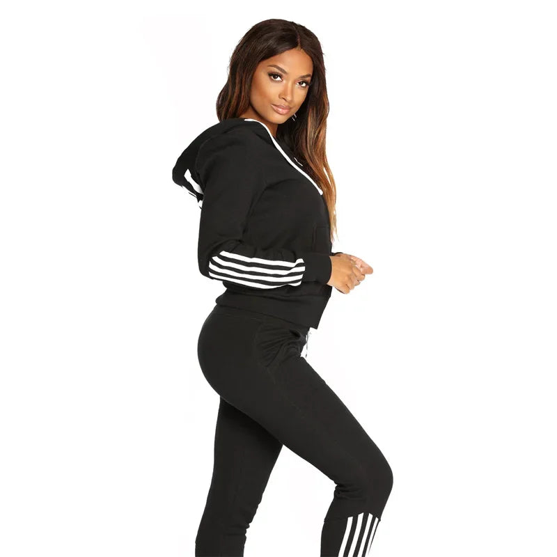 Women's Tracksuit Casual 2 Piece Sets Women Outfit Daily Fashion Jogging Comfortable Woman Pant Sets 2024 New Versatile Matching