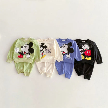 Disney Mickey Sweatshirt & Sweatpants Set - Boys & Girls (0-3 Years)