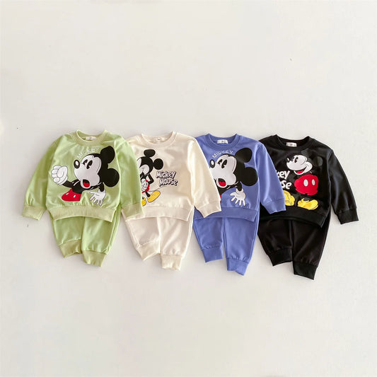 Disney Mickey Sweatshirt & Sweatpants Set - Boys & Girls (0-3 Years)