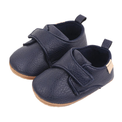 cute Newborn 0-18Months  Baby Boy & Girl Shoes Casual Pu Leather  First Walkers Non-Slip  baby Shoes