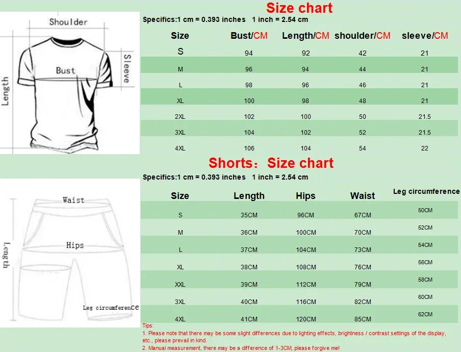 New Men's Fitness casual sports Fashion wear set Quick drying sportswear T-shirt + shorts 2-piece for fitness & gym