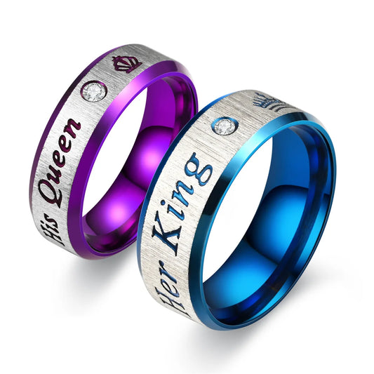 King Queen Rings