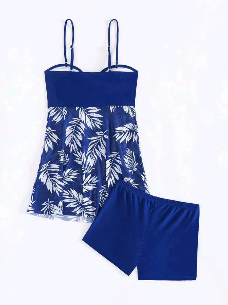 Stylish Splash: Short Dress Tankinis 2025