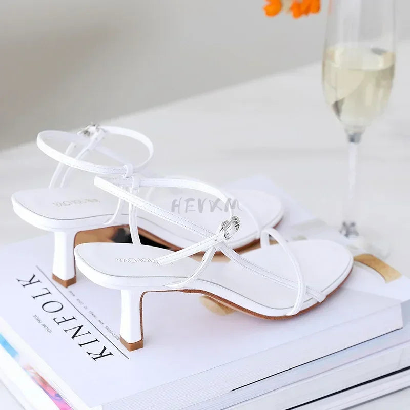 Low-heeled Woman Summer Sandals