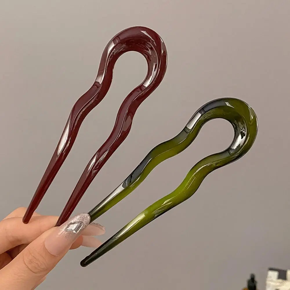 U-Shaped Hair Fork Fashion Women Girls