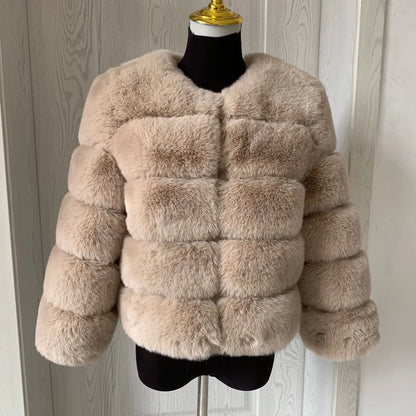 Winter Glam: High Quality Fur Jacket