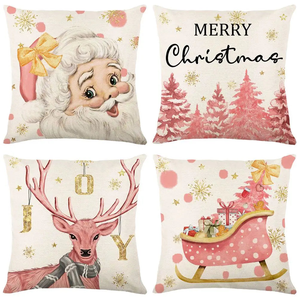 Holiday Hugs: Christmas Home Pillowcases