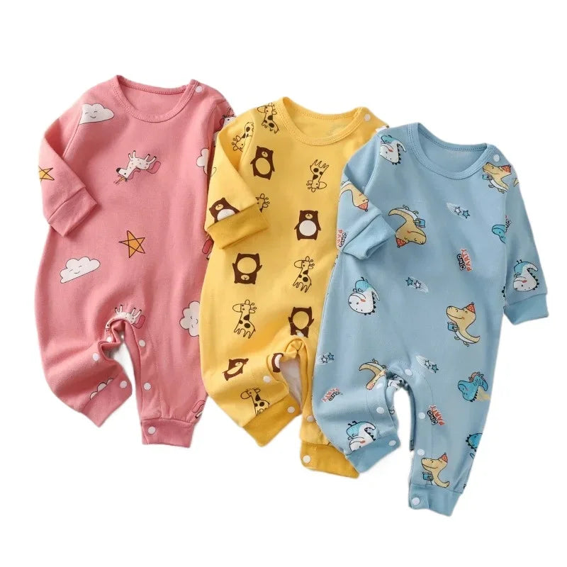 Newborn Baby 100% Cotton Girl Boy 0-18M