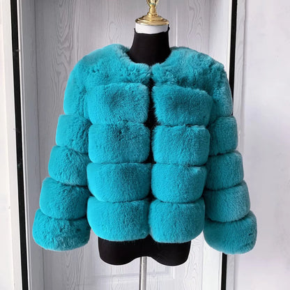 Winter Glam: High Quality Fur Jacket