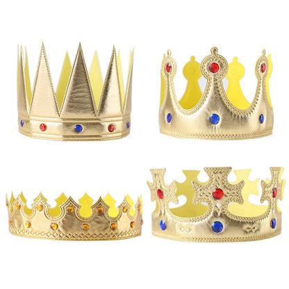 Birthday Crown Hats Queen Girl & King Boys Kids