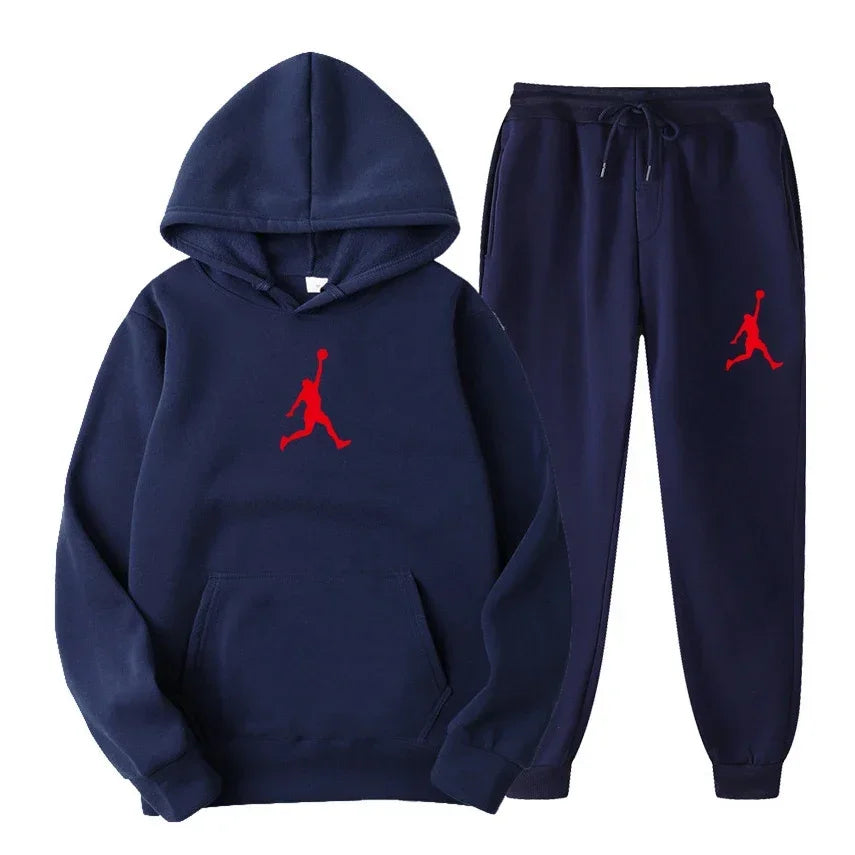 family Fashion Men & women Sweatshirt Hoody for Men Male Suit Autumn 2025 Sets Tracksuit Sportswear Hoodies + Sweatpants