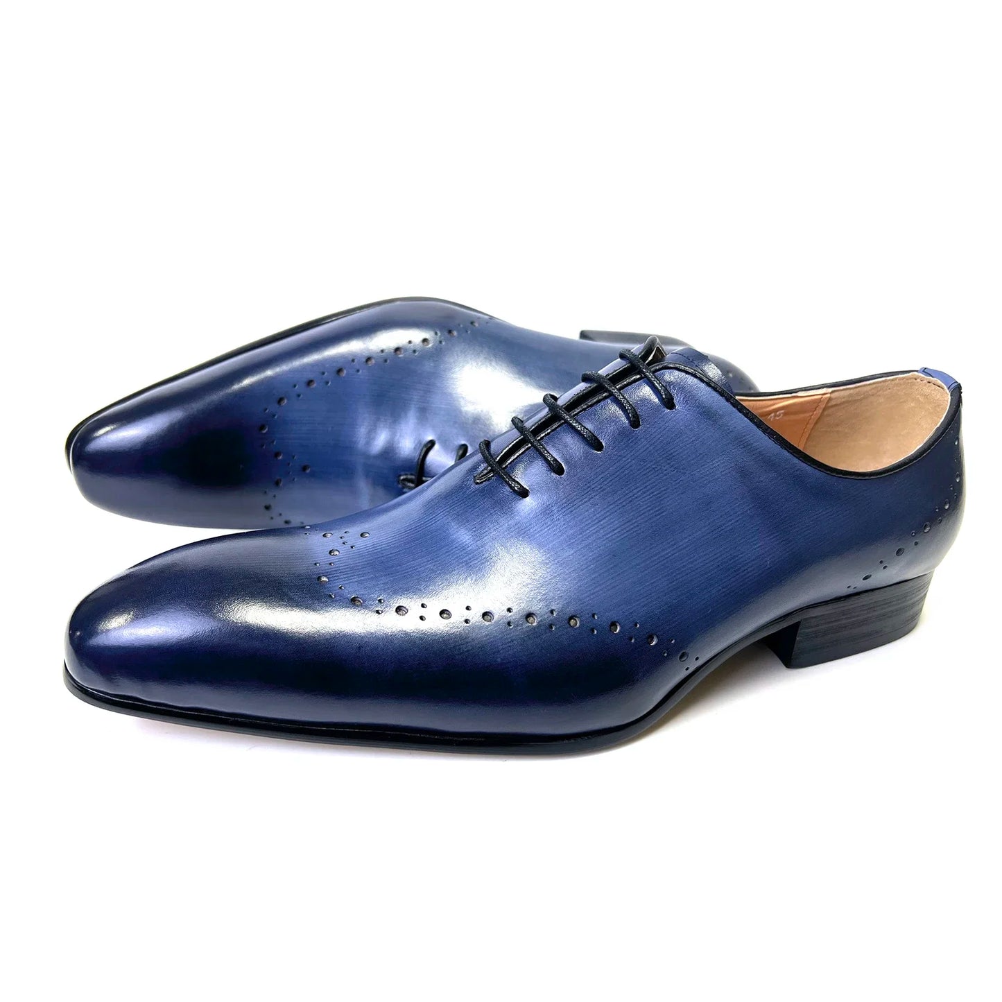 oxford style men shoes wedding & business formal luxury classic shoes