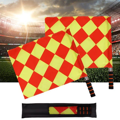 Fair Play Flags: 2pcs Soccer Referee Set