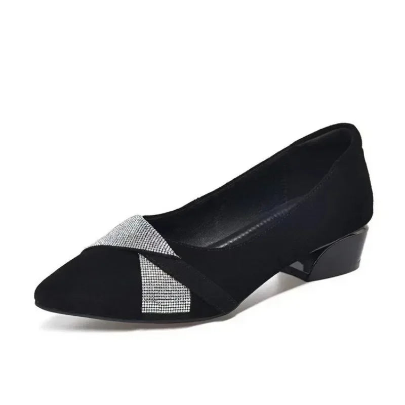 Women Shoes Low Square  Heel