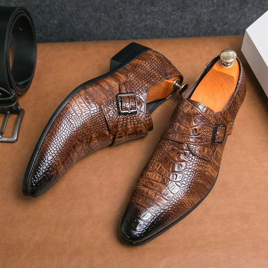 Handmade Men's Wedding 38~48 Designer Leather British Dress Flats Luxury Formal Business Man Driving Casual Shoes for Men Loafers