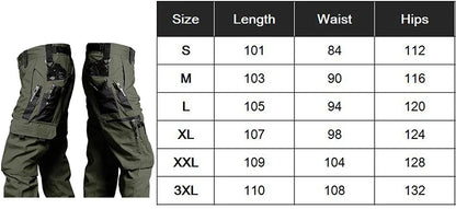 Waterproof 2025 Tactical Pants Men