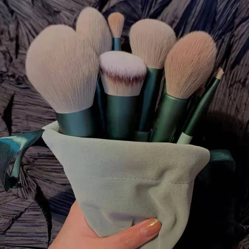 Soft Fluffy Makeup Brushes - 13pcs Set