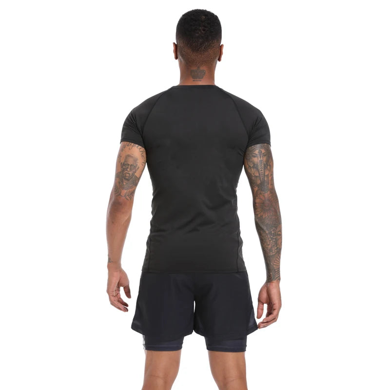 Men's Compression T-Shirts Short Sleeves , Gym , Fitness & Running