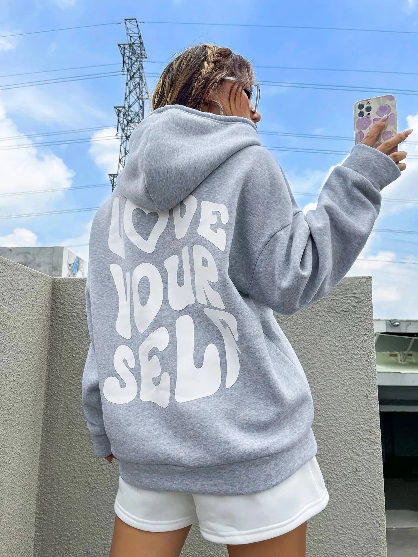 Trendy Bliss: Love Yourself Hoodie