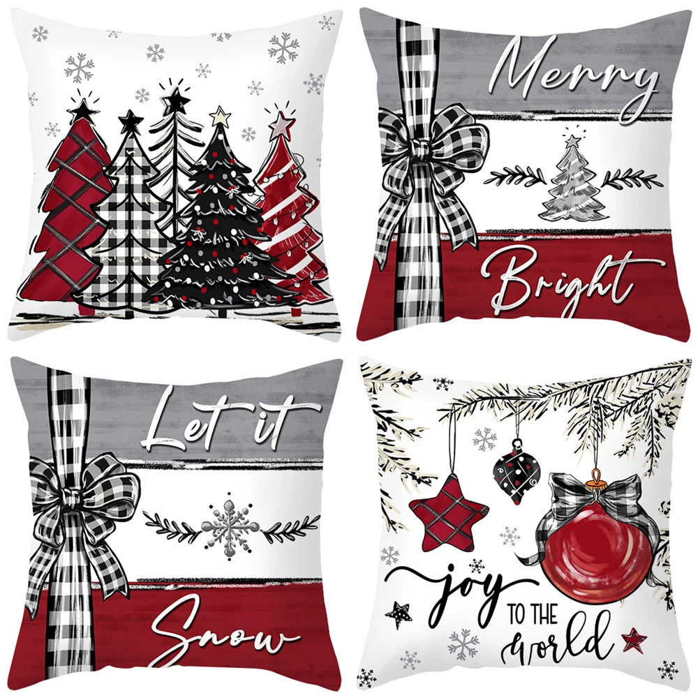 Holiday Hugs: Christmas Home Pillowcases