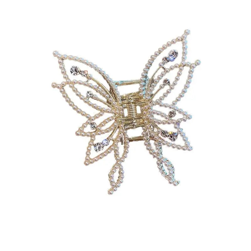 Fashion Metal openwork Hair Claw Butterfly Clips for Women Girl