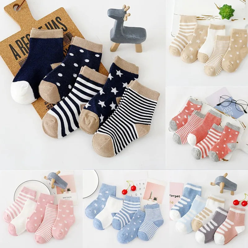 Baby Socks Cotton Newborn Boy