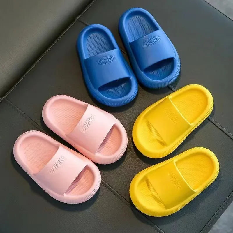 Summer Children Casual Slippers Solid Color