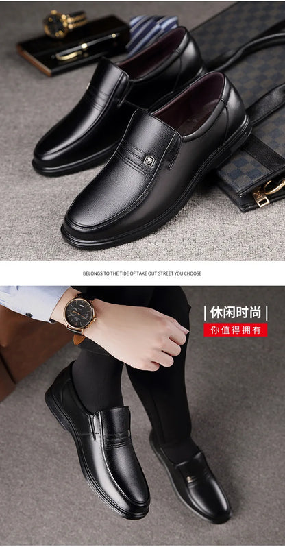 Men's Loafers, Handmade Genuine Leather Shoes