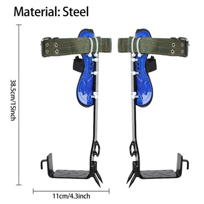 Pole Climbing Gear Kit Professional Tree Spikes