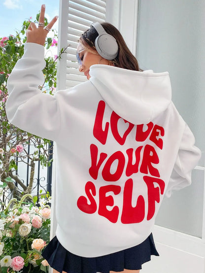 Trendy Bliss: Love Yourself Hoodie