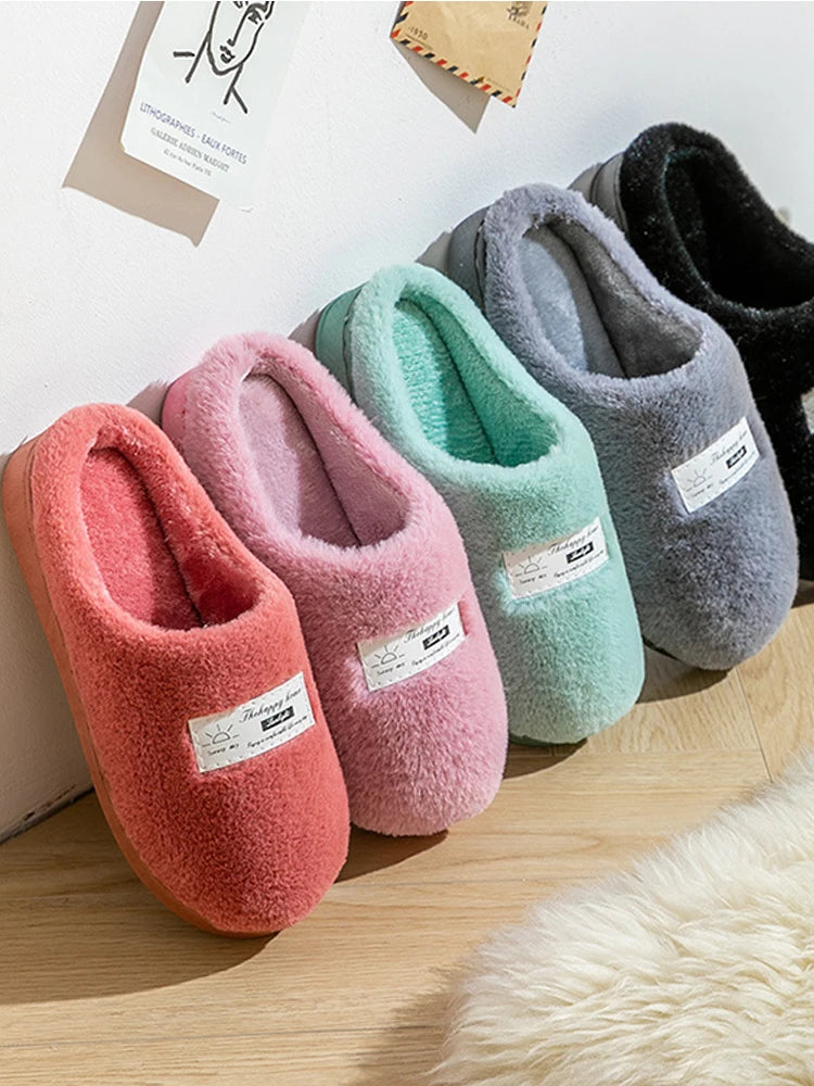 Cotton slippers for men and  women's home use in winter