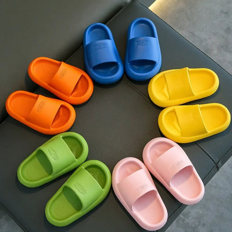 Summer Children Casual Slippers Solid Color