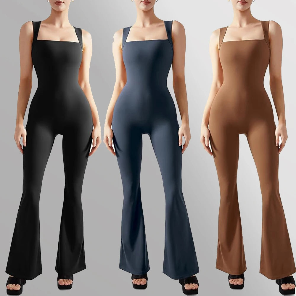 Bella Fit Sleeveless Jumpsuit