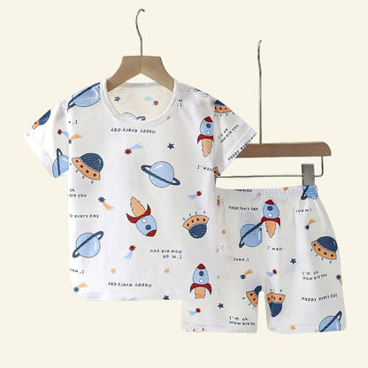 Safe & Soft Astronaut Baby Sleepwear