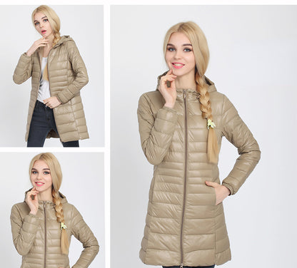 Women's Lightweight Down Jacket - 12 Colors