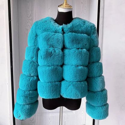 Winter Glam: High Quality Fur Jacket