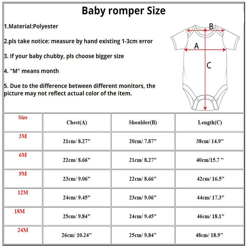 Happy New Year 2025 Baby Bodysuit Boys Girls Clothes Gift Toddler Short Sleeve Jumpsuit