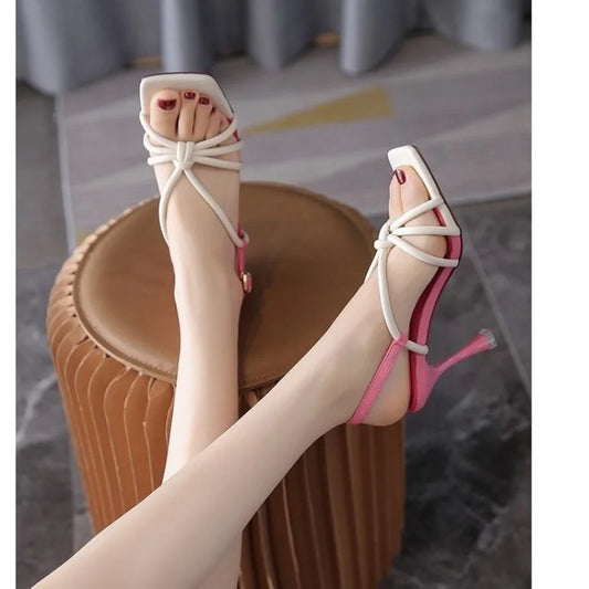 Women Simple High-heeled Fashion Sandals