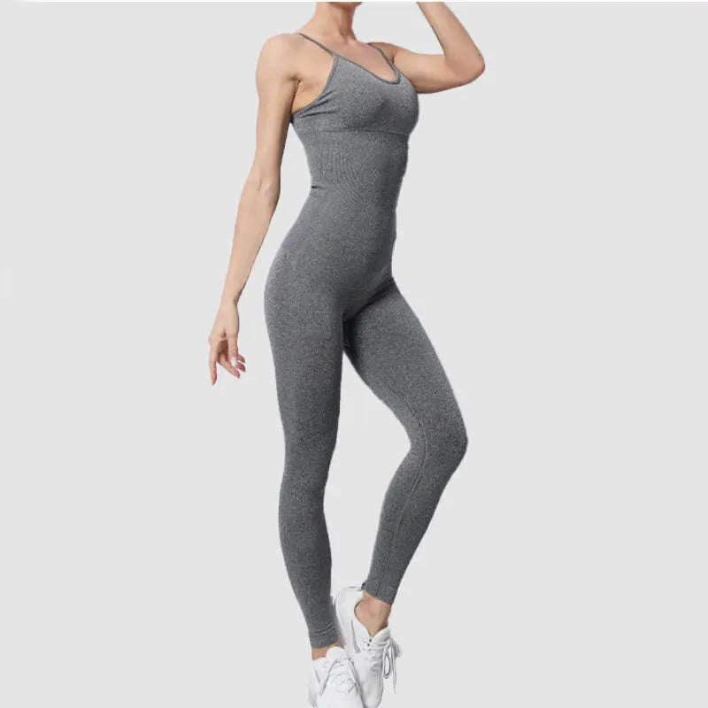 Women's Tracksuit One Piece Fitness Workout Rompers Sportswear Gym & Yoga Set Workout Clothes For Women