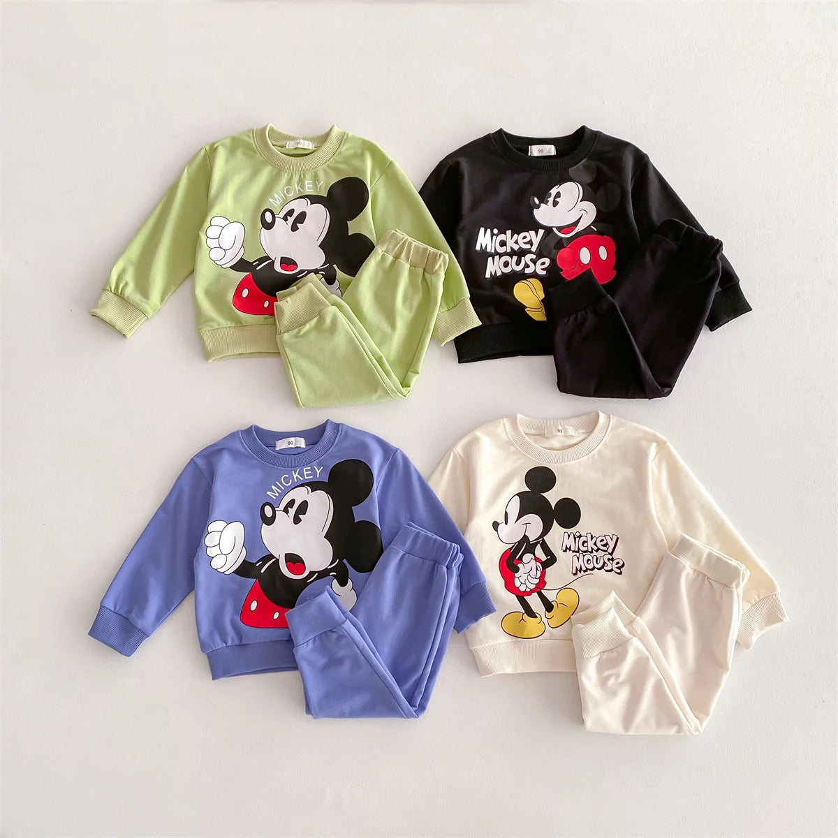 Disney Mickey Sweatshirt & Sweatpants Set - Boys & Girls (0-3 Years)