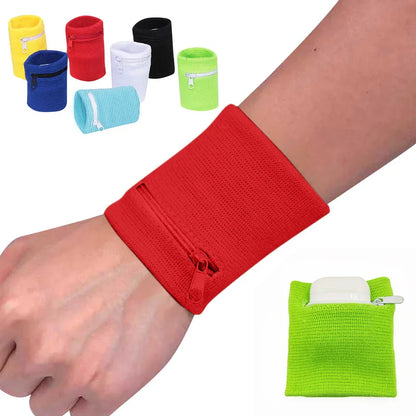 Zip Safe Wrist Purse - Perfect for Running & Travel