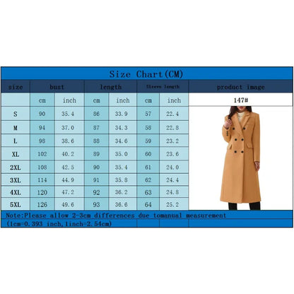 Luxury Comfort Autumn Slim Fit Wool Coat 2025