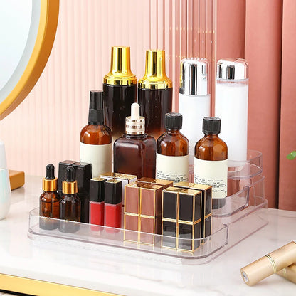 Desktop Perfume Shelf Bathroom Makeup Organizer Perfume Aromatherapy Organizer Skin Care