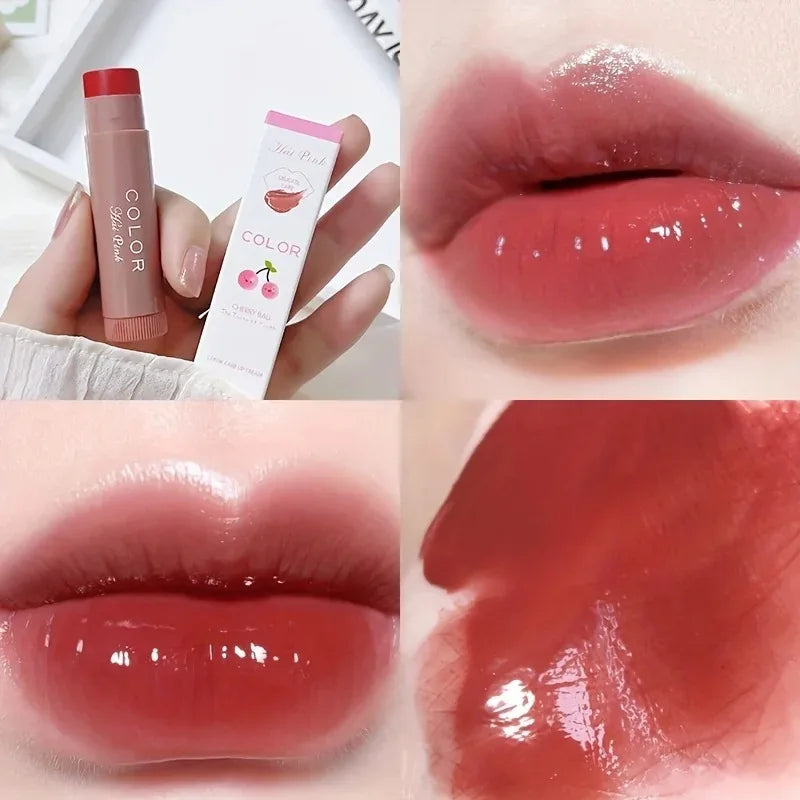 Moisturize Lip Balm Lipstick Hydrate Cute Girl Plump Lip Water Light  Lipstick Cosmetic Beauty 3 Colors