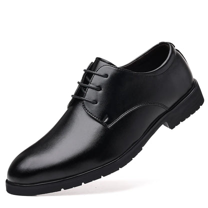 High Quality Formal Leather Men Dress Shoes Breathable Men's Shoes Italian Luxury Brand