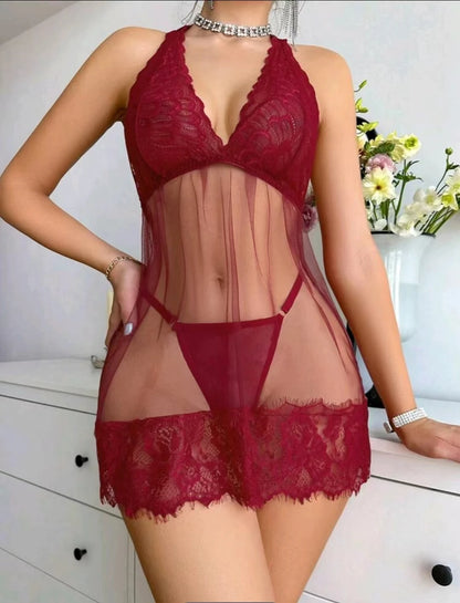 Sexy Lingerie Babydoll Dress