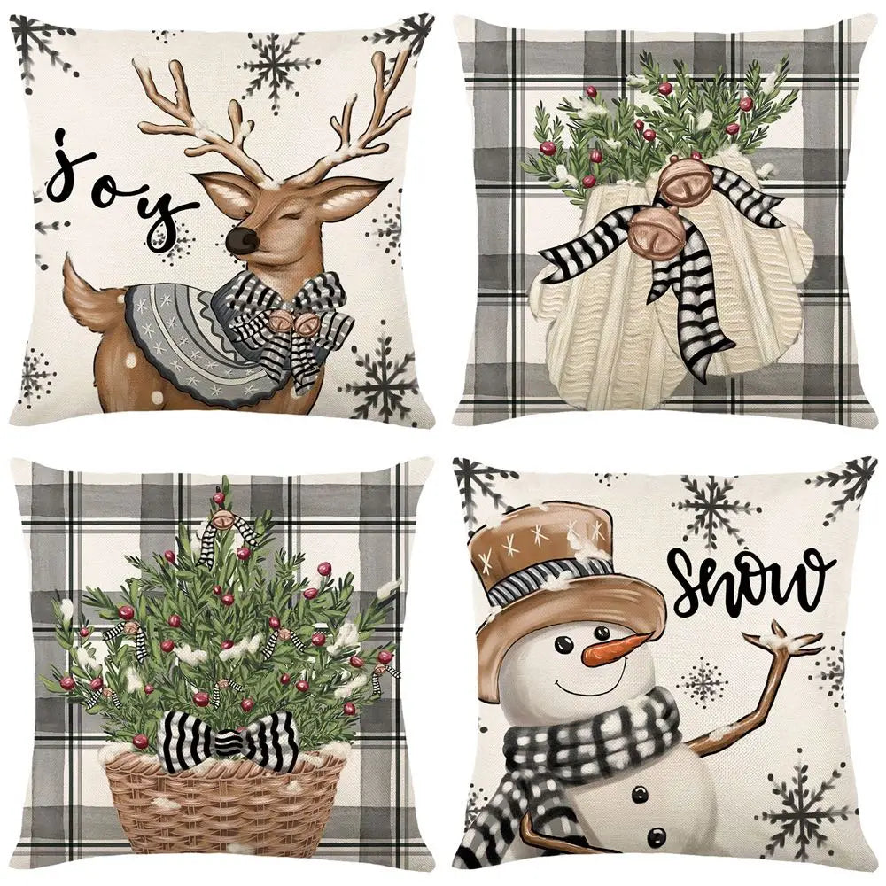 Holiday Hugs: Christmas Home Pillowcases