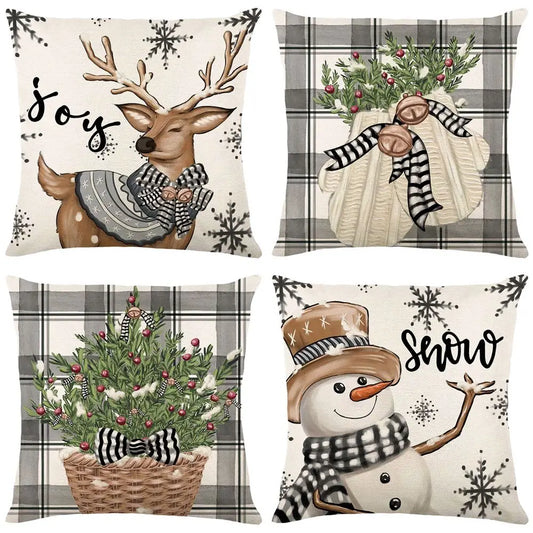 Holiday Hugs: Christmas Home Pillowcases